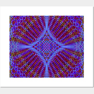 Kaleidoscope Fractal Posters and Art